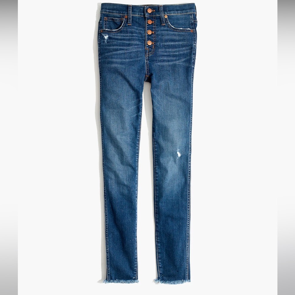 Tall 10" High-Rise Skinny Jeans in Hanna Wash
